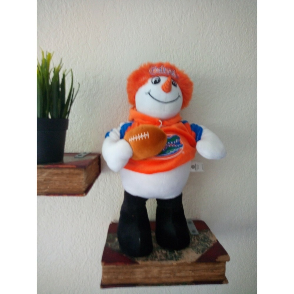 Forever Collectibles Florida Gators Snowman Plush standing‎ christmas E52